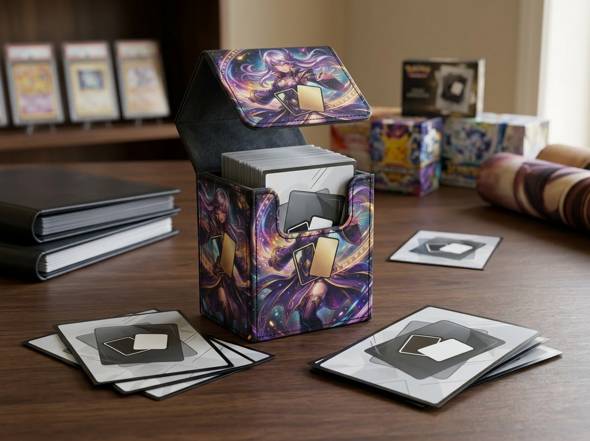 Mule Kick Gaming custom TCG production workspace